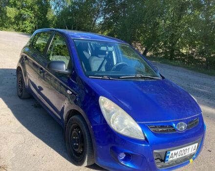 Синий Хендай и20, объемом двигателя 1.4 л и пробегом 230 тыс. км за 3700 $, фото 1 на Automoto.ua