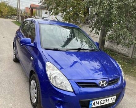 Синий Хендай и20, объемом двигателя 1.4 л и пробегом 240 тыс. км за 5300 $, фото 1 на Automoto.ua
