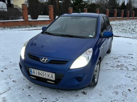 Синій Хендай і20, об'ємом двигуна 1.2 л та пробігом 175 тис. км за 4500 $, фото 1 на Automoto.ua