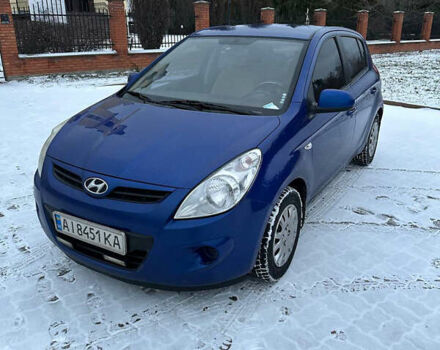 Синий Хендай и20, объемом двигателя 1.25 л и пробегом 175 тыс. км за 4300 $, фото 1 на Automoto.ua