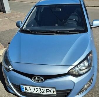 Синий Хендай и20, объемом двигателя 1.4 л и пробегом 160 тыс. км за 8000 $, фото 1 на Automoto.ua
