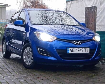 Синій Хендай і20, об'ємом двигуна 1.4 л та пробігом 49 тис. км за 9700 $, фото 1 на Automoto.ua