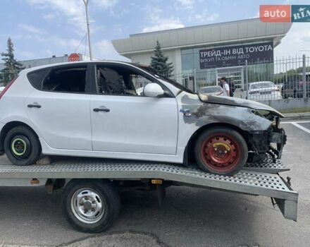 Белый Хендай i30, объемом двигателя 1.6 л и пробегом 98 тыс. км за 650 $, фото 1 на Automoto.ua
