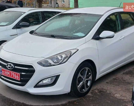 Белый Хендай i30, объемом двигателя 1.6 л и пробегом 206 тыс. км за 9800 $, фото 1 на Automoto.ua