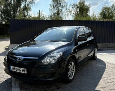 Черный Хендай i30, объемом двигателя 1.4 л и пробегом 147 тыс. км за 6800 $, фото 1 на Automoto.ua