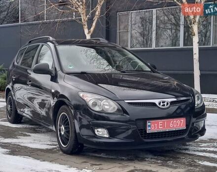 Чорний Хендай i30, об'ємом двигуна 1.4 л та пробігом 216 тис. км за 6400 $, фото 1 на Automoto.ua