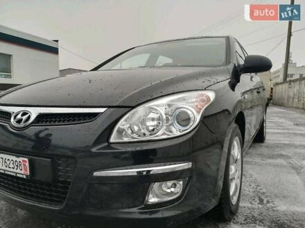 Черный Хендай i30, объемом двигателя 1.59 л и пробегом 210 тыс. км за 5950 $, фото 1 на Automoto.ua