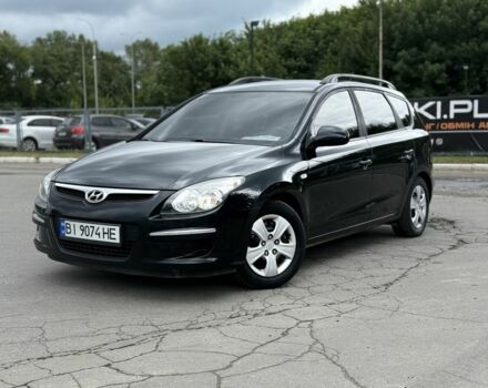 Черный Хендай i30, объемом двигателя 1.4 л и пробегом 172 тыс. км за 5950 $, фото 1 на Automoto.ua