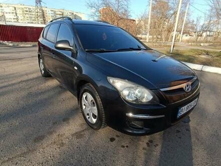 Черный Хендай i30, объемом двигателя 1.4 л и пробегом 158 тыс. км за 6000 $, фото 1 на Automoto.ua