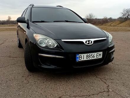 Черный Хендай i30, объемом двигателя 1.4 л и пробегом 151 тыс. км за 6700 $, фото 1 на Automoto.ua