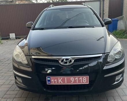 Черный Хендай i30, объемом двигателя 1.4 л и пробегом 217 тыс. км за 5500 $, фото 1 на Automoto.ua