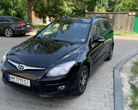 Чорний Хендай i30, об'ємом двигуна 1.58 л та пробігом 235 тис. км за 8800 $, фото 1 на Automoto.ua