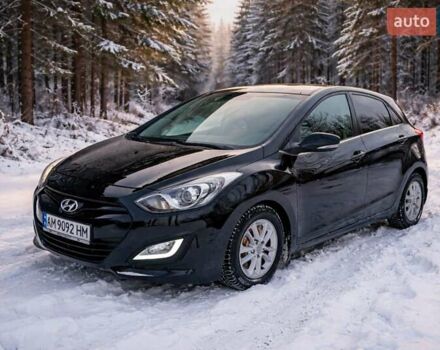 Черный Хендай i30, объемом двигателя 1.59 л и пробегом 120 тыс. км за 8950 $, фото 1 на Automoto.ua