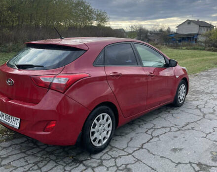 Хендай i30 2013 в Емильчином на Automoto.ua Красный Хендай i30, объемом двигателя 1.4 л и пробегом 85 тыс. км за 8200 $, фото 6 на Automoto.ua