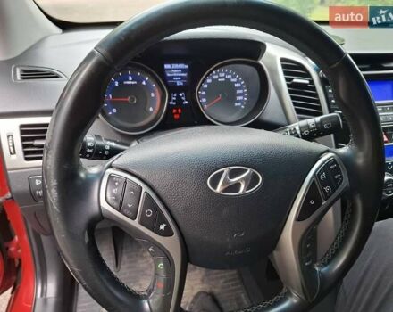 Красный Хендай i30, объемом двигателя 1.58 л и пробегом 208 тыс. км за 7700 $, фото 17 на Automoto.ua
