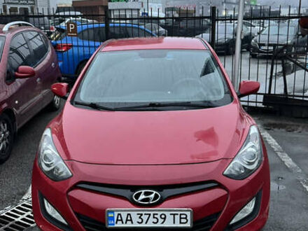 Красный Хендай i30, объемом двигателя 1.58 л и пробегом 95 тыс. км за 10500 $, фото 1 на Automoto.ua