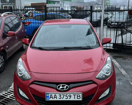 Красный Хендай i30, объемом двигателя 1.58 л и пробегом 95 тыс. км за 10500 $, фото 1 на Automoto.ua