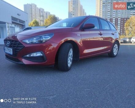 Красный Хендай i30, объемом двигателя 1.5 л и пробегом 33 тыс. км за 16700 $, фото 1 на Automoto.ua