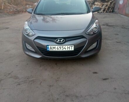 Серый Хендай i30, объемом двигателя 1.6 л и пробегом 156 тыс. км за 8750 $, фото 1 на Automoto.ua