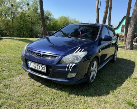 Синий Хендай i30, объемом двигателя 2 л и пробегом 353 тыс. км за 5500 $, фото 7 на Automoto.ua