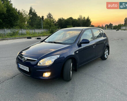Синий Хендай i30, объемом двигателя 2 л и пробегом 222 тыс. км за 6750 $, фото 1 на Automoto.ua