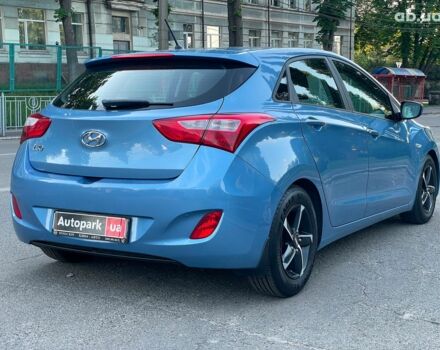 Синий Хендай i30, объемом двигателя 1.4 л и пробегом 178 тыс. км за 7690 $, фото 6 на Automoto.ua