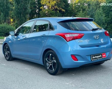 Синий Хендай i30, объемом двигателя 1.4 л и пробегом 178 тыс. км за 7690 $, фото 8 на Automoto.ua