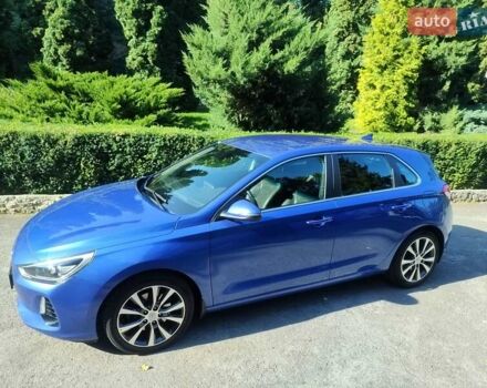 Синий Хендай i30, объемом двигателя 1.59 л и пробегом 48 тыс. км за 16700 $, фото 13 на Automoto.ua