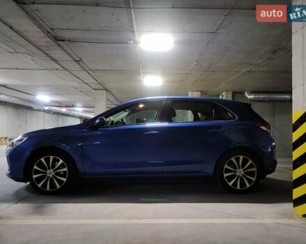 Синий Хендай i30, объемом двигателя 1.59 л и пробегом 48 тыс. км за 16700 $, фото 1 на Automoto.ua