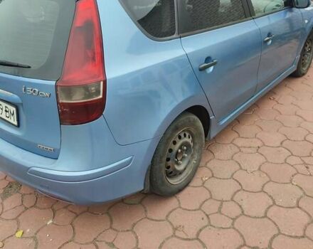 Синий Хендай i30, объемом двигателя 1.58 л и пробегом 274 тыс. км за 6500 $, фото 1 на Automoto.ua