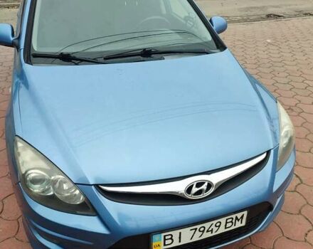 Синий Хендай i30, объемом двигателя 1.58 л и пробегом 274 тыс. км за 6500 $, фото 3 на Automoto.ua