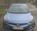 Синий Хендай i30, объемом двигателя 1.6 л и пробегом 220 тыс. км за 8300 $, фото 1 на Automoto.ua