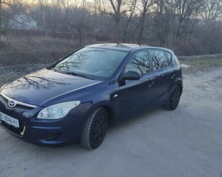 Синий Хендай i30, объемом двигателя 1.4 л и пробегом 185 тыс. км за 5000 $, фото 1 на Automoto.ua