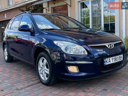 Хендай i30 2008 у Києві на Automoto.ua Синій Хендай i30, об'ємом двигуна 1.59 л та пробігом 156 тис. км за 6800 $, фото 1 на Automoto.ua