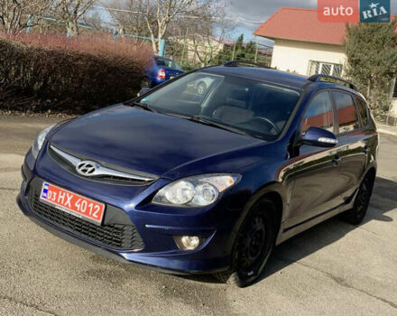Синий Хендай i30, объемом двигателя 1.6 л и пробегом 116 тыс. км за 7500 $, фото 1 на Automoto.ua