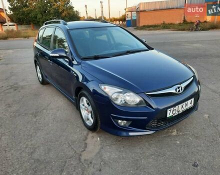 Синий Хендай i30, объемом двигателя 1.6 л и пробегом 178 тыс. км за 7300 $, фото 1 на Automoto.ua