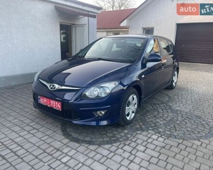 Синий Хендай i30, объемом двигателя 1.4 л и пробегом 225 тыс. км за 7490 $, фото 1 на Automoto.ua