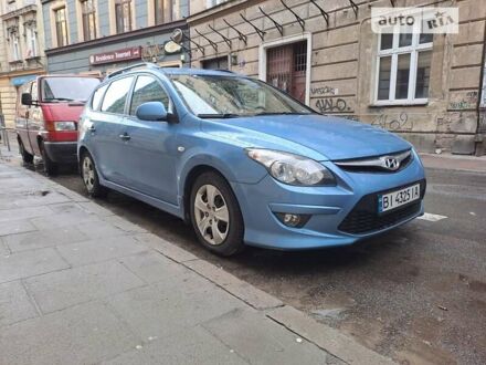 Синий Хендай i30, объемом двигателя 1.6 л и пробегом 162 тыс. км за 8500 $, фото 1 на Automoto.ua