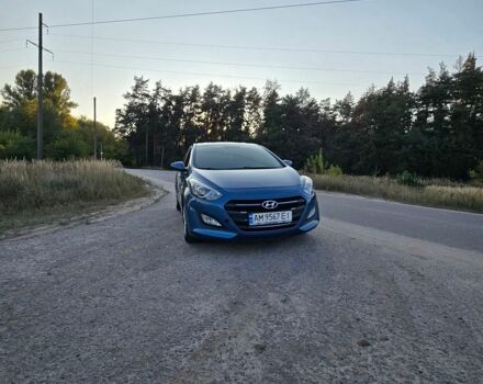 Синий Хендай i30, объемом двигателя 1.4 л и пробегом 97 тыс. км за 9500 $, фото 1 на Automoto.ua