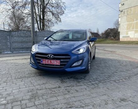 Синий Хендай i30, объемом двигателя 0.16 л и пробегом 175 тыс. км за 12400 $, фото 1 на Automoto.ua