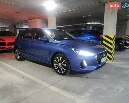 Синий Хендай i30, объемом двигателя 1.59 л и пробегом 48 тыс. км за 16700 $, фото 1 на Automoto.ua
