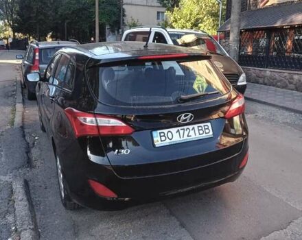 Черный Хендай i30 Wagon, объемом двигателя 1.4 л и пробегом 79 тыс. км за 10300 $, фото 6 на Automoto.ua