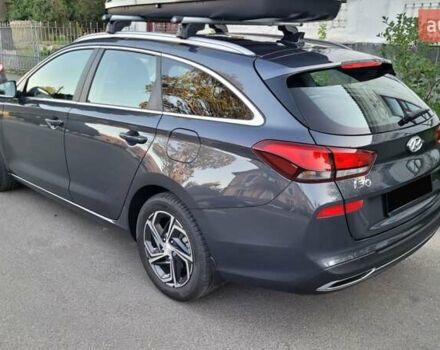 Серый Хендай i30 Wagon, объемом двигателя 1.5 л и пробегом 55 тыс. км за 19000 $, фото 6 на Automoto.ua