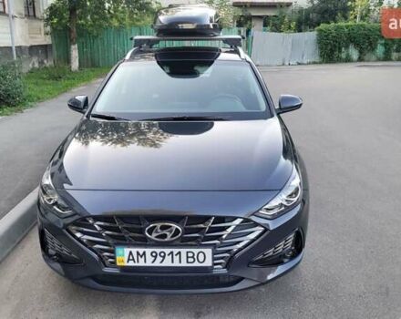 Серый Хендай i30 Wagon, объемом двигателя 1.5 л и пробегом 55 тыс. км за 19000 $, фото 4 на Automoto.ua