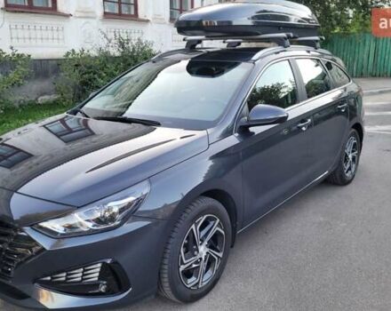 Серый Хендай i30 Wagon, объемом двигателя 1.5 л и пробегом 55 тыс. км за 19000 $, фото 1 на Automoto.ua