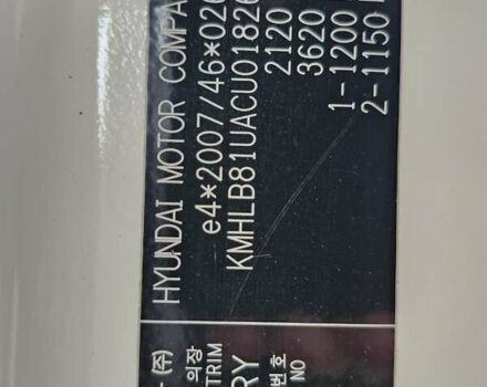 Белый Хендай и40, объемом двигателя 1.69 л и пробегом 245 тыс. км за 6999 $, фото 8 на Automoto.ua