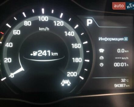 Белый Хендай Ioniq, объемом двигателя 0 л и пробегом 94 тыс. км за 18999 $, фото 2 на Automoto.ua