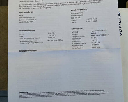 Белый Хендай Ioniq, объемом двигателя 0 л и пробегом 62 тыс. км за 12990 $, фото 39 на Automoto.ua