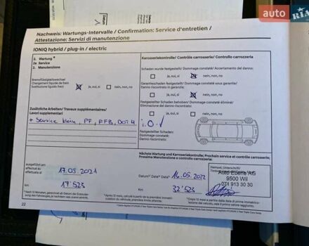 Белый Хендай Ioniq, объемом двигателя 0 л и пробегом 62 тыс. км за 12990 $, фото 34 на Automoto.ua