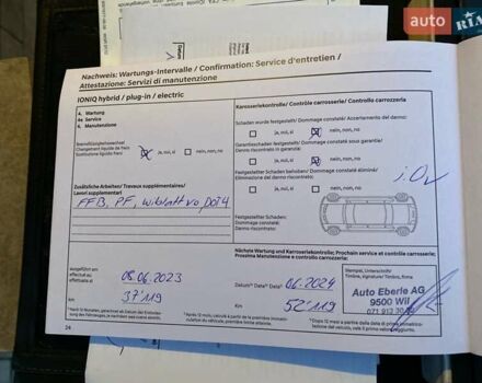 Белый Хендай Ioniq, объемом двигателя 0 л и пробегом 62 тыс. км за 12990 $, фото 36 на Automoto.ua